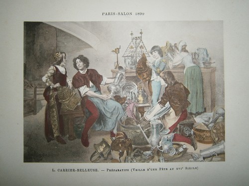 Engraving 1899 color - engraving, 19°