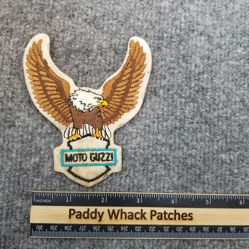 Vintage moto guzzi eagle patch - vintage,