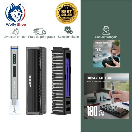 Workpro tournevis électrique - workpro,