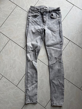 JEAN FEMME ZARA - GRIS DELAVE