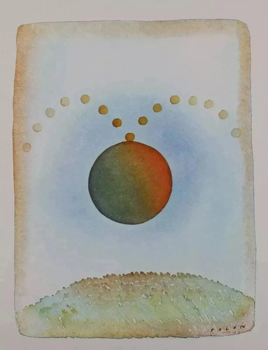 Jean michel folon - folon, soleil