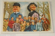 Image CHROMO COTE D'OR Collection FOLKLORE BELGE N°114 LOUVAIN - Carnaval 