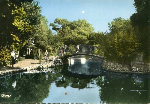 Carte olonzac jardin public - carte,