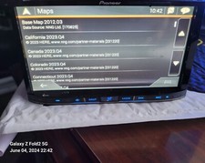 PIONEER 2024 USA CANADAMEXICO GPS MAP PIONEER AVIC-8000NEX PIONEER AVIC-8100NEX