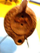 LAMPE A HUILE ROMAINE A DECOR