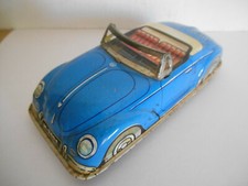 COX JOYAX VW VOLKSWAGEN LADYBUG TOY GREAT CAR TIN TOY BEETLE BEETLE FRICTION