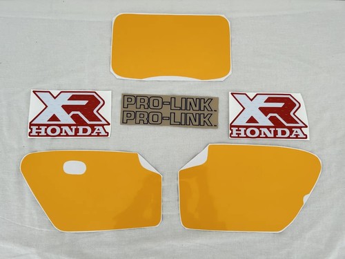 Honda 600 1986 plaque us - xr,