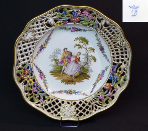 1850 dresden belle assiette - c,