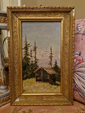 Peinture Ancienne Encadrée