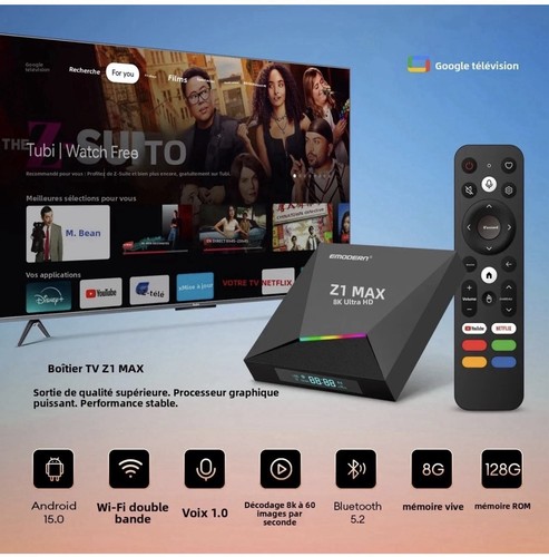 Box android 4gb 64gb 4k - box,