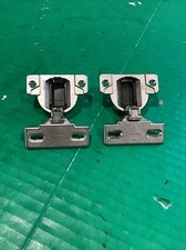 Lot of 2 Blum COMPACT 110° Hinge 30.310-11.02  w/130.113-01.21 Plate 1 5/16" OL