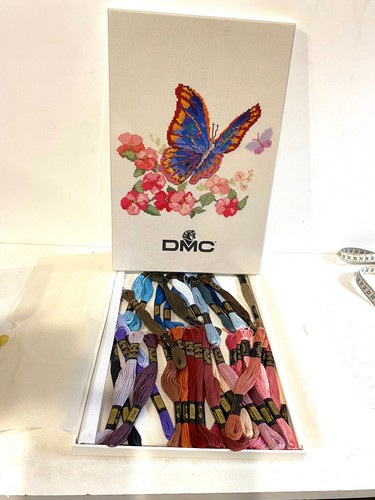 Ancien canevas dmc papillon - dmc,