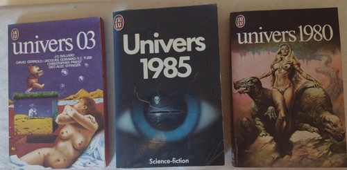 Livres lot univers 03 1980 - sf,