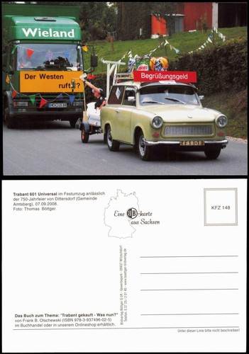 Car trabant trabi 601 - trabant,