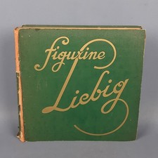 Vintage Liebig Figure Album Complete 234 Piece Illustrated History Collectible