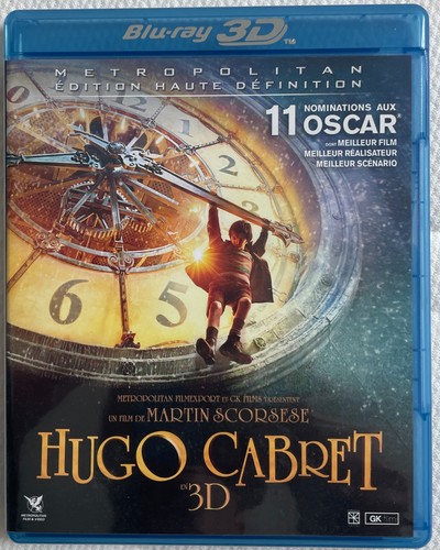 Hugo cabret blu ray - blu-ray, 3d