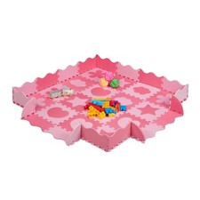 52 Piece Puzzle Floor Mat EVA Foam Pollutant Free 14m2 Tile Baby Play...