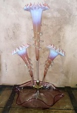 Three Murano tulip centerpiece vase, tulip tree, cone ... soliflora 