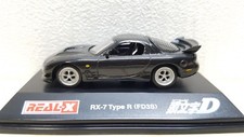 1/72 Real-X Initial D MAZDA RX-7 Type R FD3S BLACK Kyoko diecast car model