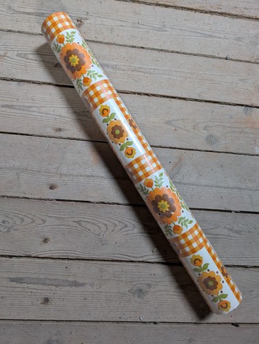 Rouleau papier peint vintage - rouleau,