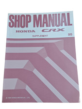 Manuel De Service Honda CRX