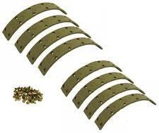 Jeu de 8 garnitures de freins AV & AR 175x30x4 pour SIMCA 5 