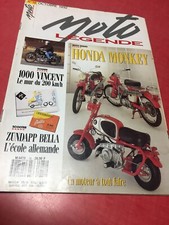 Moto légende revue 18 Honda Monkey 1000 Vincent Zundapp Bella BSA Gold Star CR