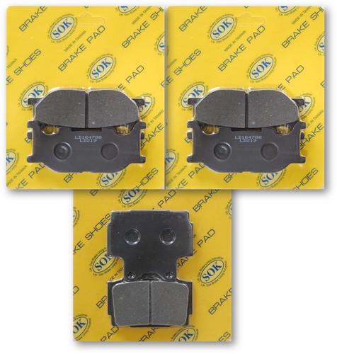 Front rear brake pads - brake,