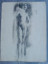 antique drawing academy man nude academic drawing male model workshop