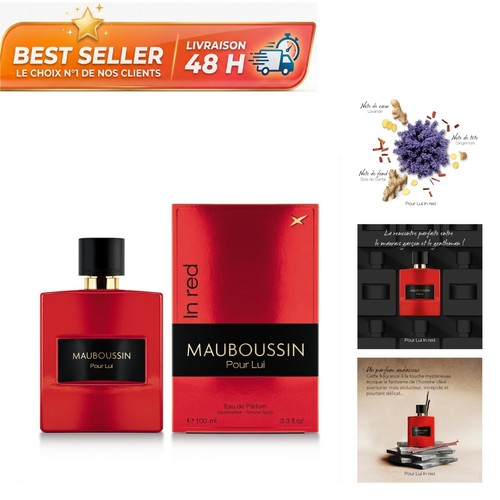 Mauboussin pour lui - mauboussin, red