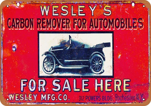 Metal sign wesley s - metal,