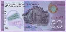 50 Cordobas NICARAGUA 2014
