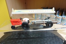 EXCELLENT VINTAGE 1970s MAJORETTE TRACTOR + TRIQUEBALLE TRAILER 354  BOXED