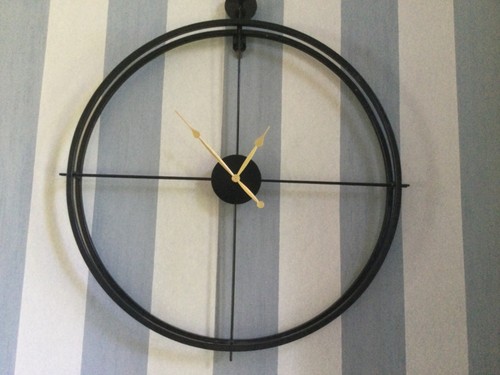 Horloge metal de - cm,