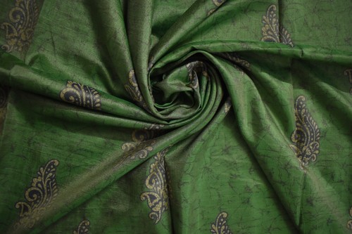 Tissu artisanal sari soie - en,