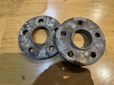 2 x Wheel Spacers Audi TT A3 VW GOLF A3 15mm Hub centric 5x100  5 stud Alloy