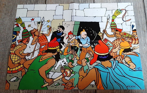 Tintin poster pour puzzle - tintin,