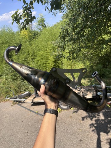 Pot échappement scooter - d'échappement,