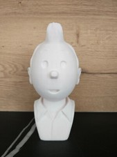 Figurine buste Tintin 22 cm pret a peindre