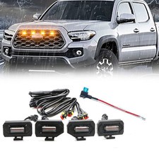 4x LED Lumière de calandre pour Toyota Tacoma 2020 2021 Front Grille Light