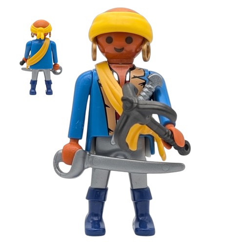 Playmobil figurine pirate bleu