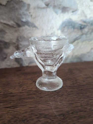 Coquetier ancien verre - coquetier, en