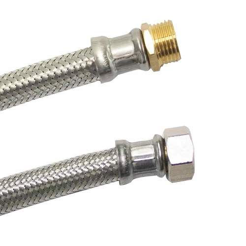 Flexible inox pouce tuyau - flexible, 1/2