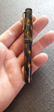 ANTIQUE PARKANSAS TANK FOUNTAIN PEN BAKELITE FAIRY TALE MAKING 