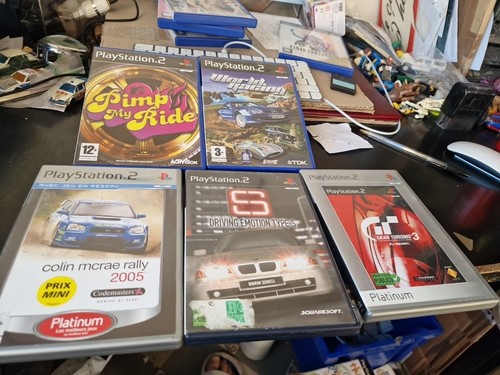 Lot jeux ps2 course - course,
