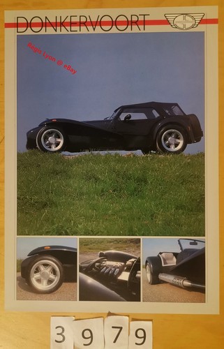 Donkervoort s8a prospectus - s8a, en