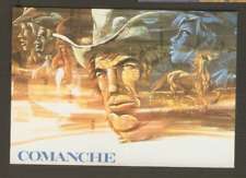 HERMANN  carte postale de la série  BD   COMANCHE  Ed. J.P. Hubert /Lombard 1984