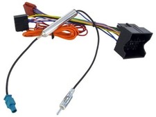Audi VW VolksWagen Seat Skoda QUADLOCK ISO and DIN car radio wiring cable kit