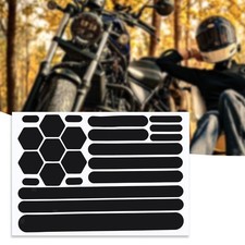 Bande autocollante réfléchissante pour casque de moto, pour remorques de