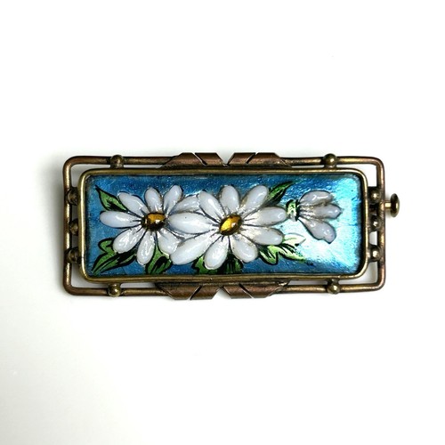 Ancien broche émail limoges - ancien,